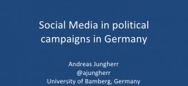 Alman Siyasi Kampanyalarında Sosyal Medya