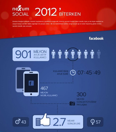 2012′nin Sosyal Medya Raporu