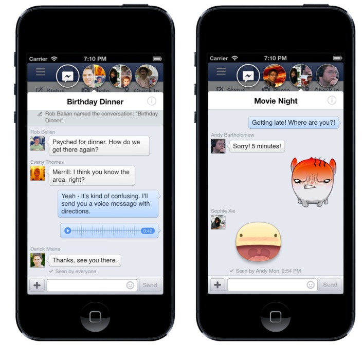 Facebook’un Sohbet Balonları Jailbreak Edilmiş iPhone’ların Her Yerinde